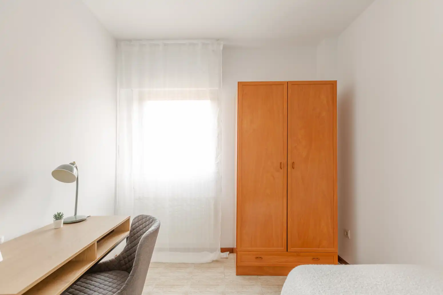 Bedroom of Flat for sale in  Pamplona / Iruña  with Heating, Terrace and Storage room