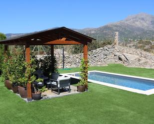 Swimming pool of House or chalet to rent in Moralzarzal  with Heating, Private garden and Terrace