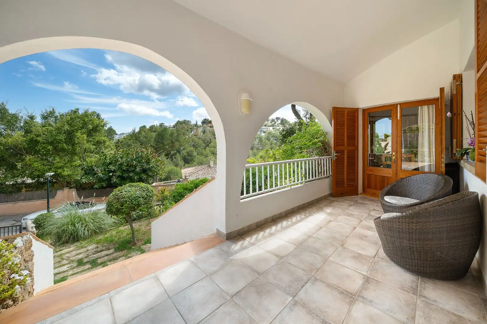 Terraza de Casa o chalet en venta en Calvià con Aire acondicionado, Calefacción y Jardín privado