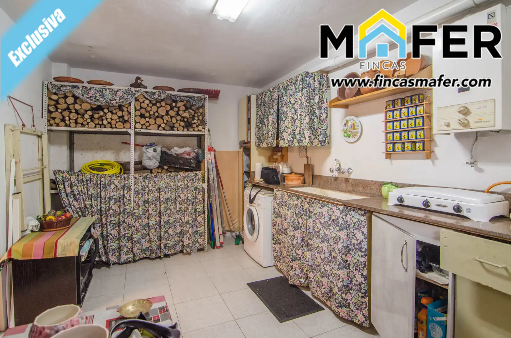 Cocina de Casa adosada en venta en Ruesga con Calefacción, Parquet y Balcón