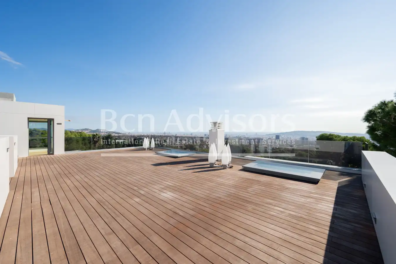 Terraza de Casa o chalet en venta en Barcelona con Aire acondicionado, Calefacción y Jardín privado