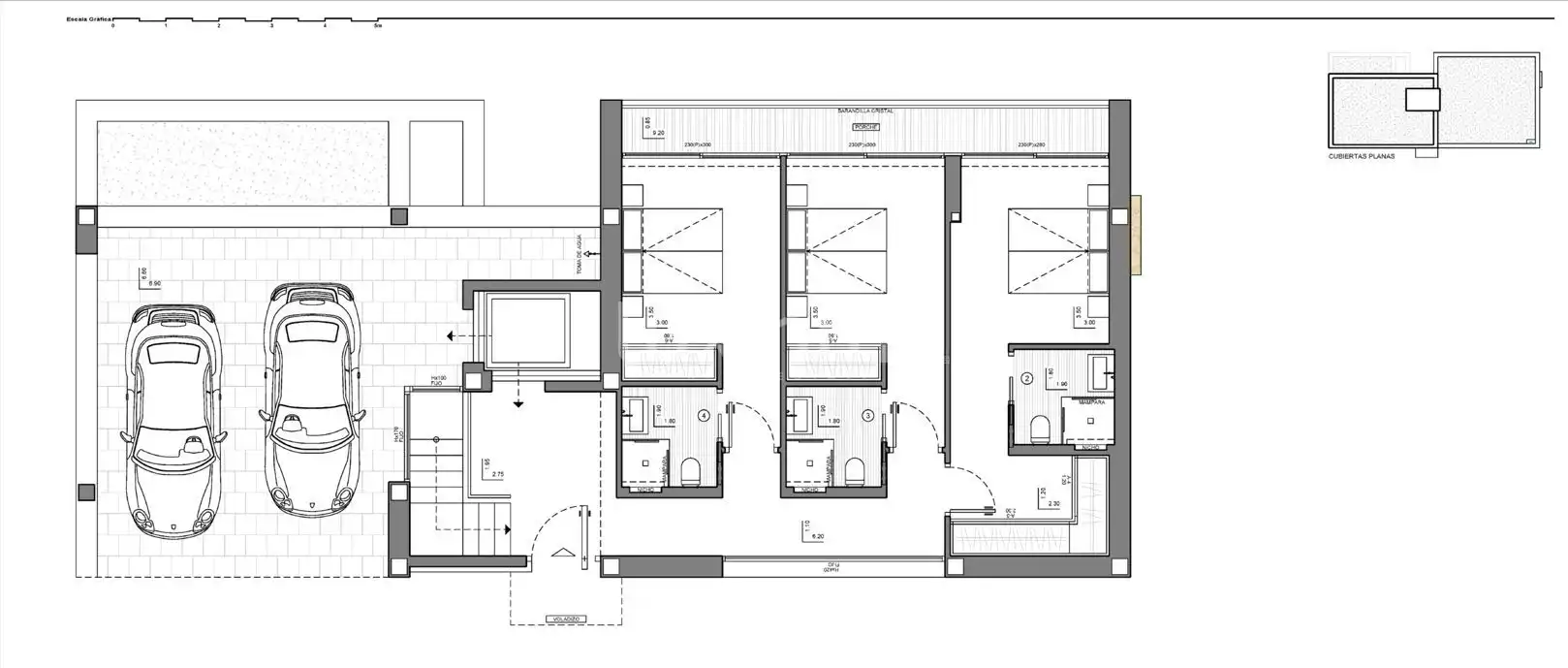 Penthouse with pool for sale in La Cala de Villajoyosa, imagen 9