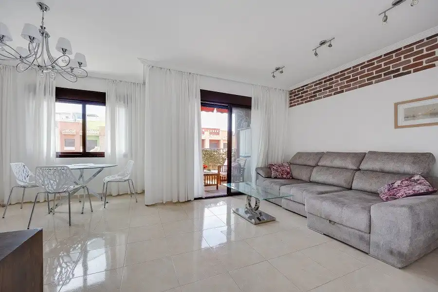 Sala d'estar de Dúplex en venda en Orihuela Costa