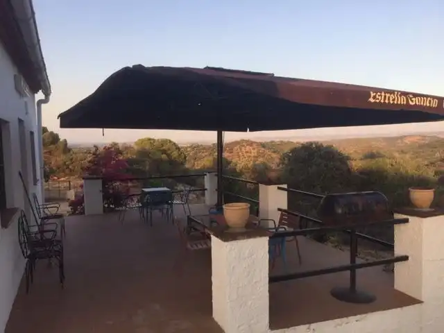 Terraza de Finca rústica de alquiler en Adamuz con Aire acondicionado, Jardín privado y Amueblado
