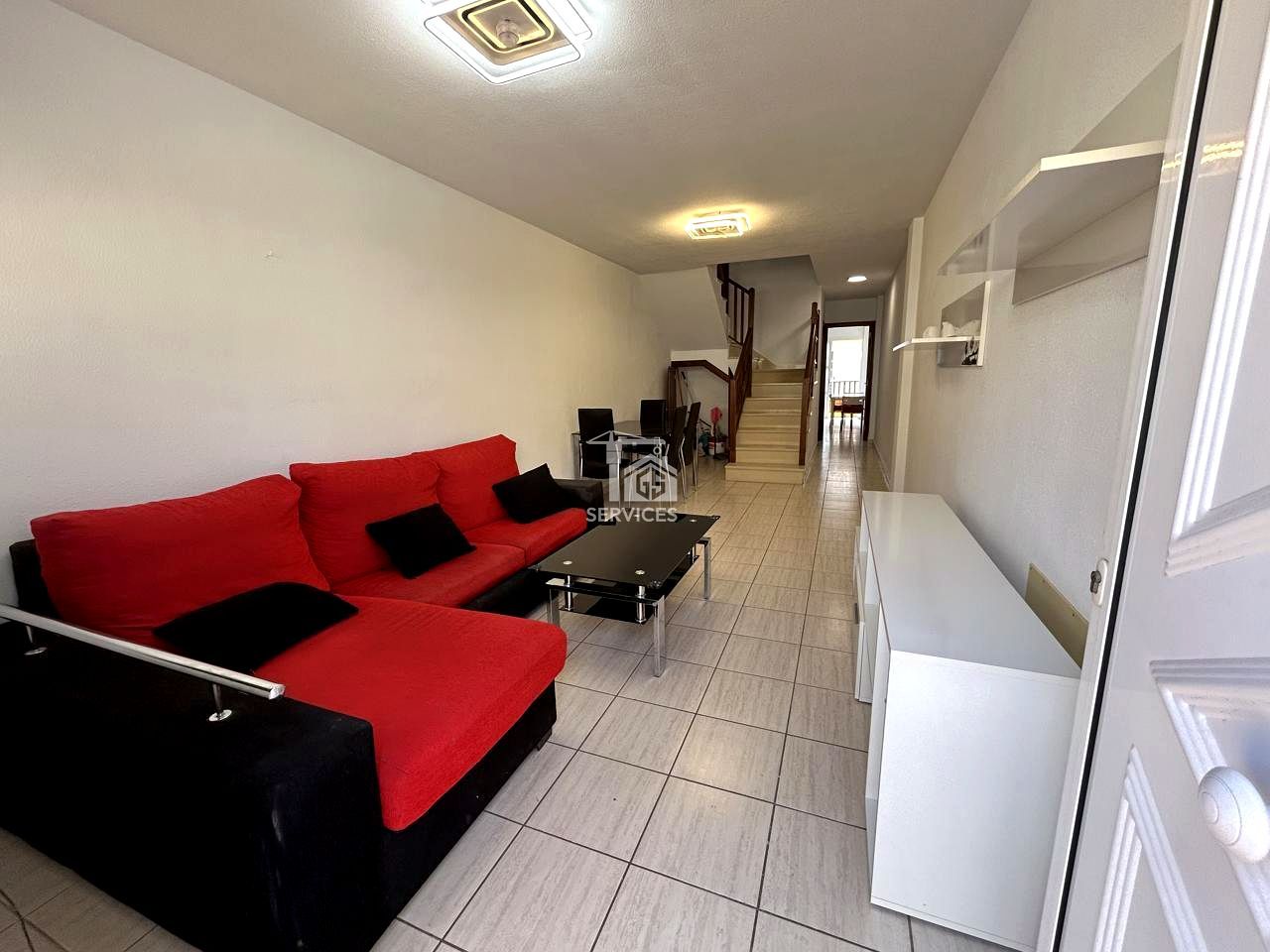 Living room of Single-family semi-detached for sale in Arona  with Air Conditioner, Private garden and Terrace