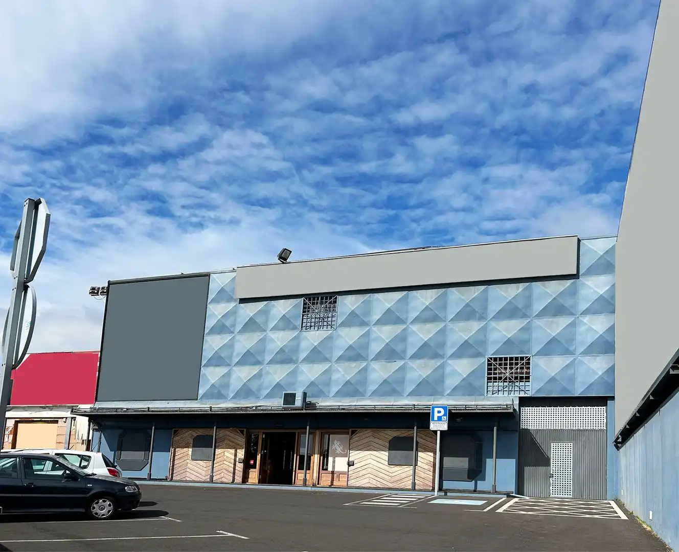Vista exterior de Nave industrial en venta en San Cristóbal de la Laguna