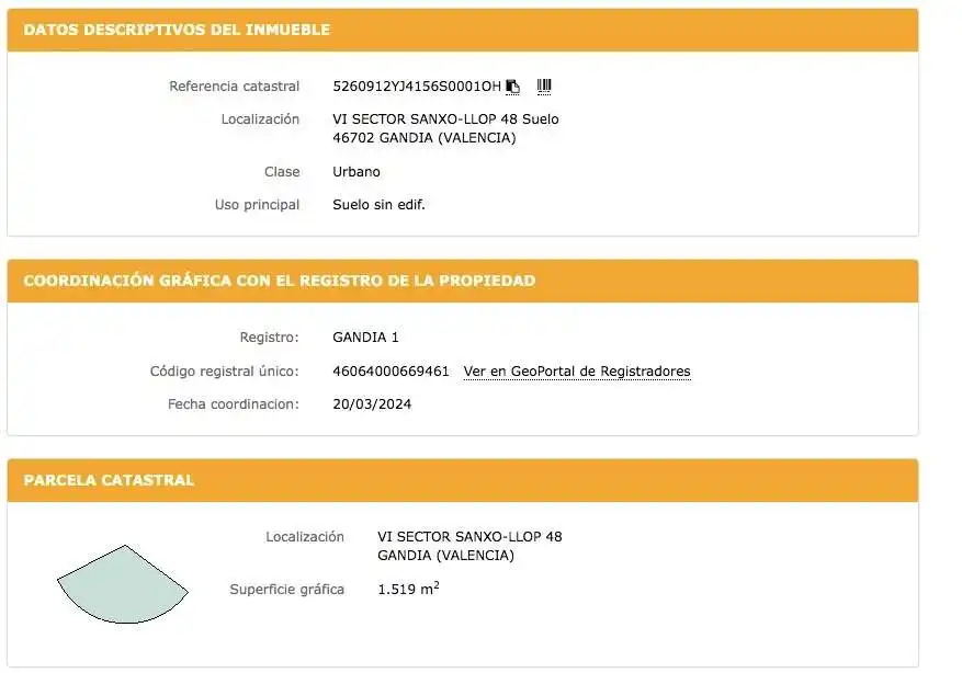 Residential land for sale in Benipeixcar - El Raval, imagen 4