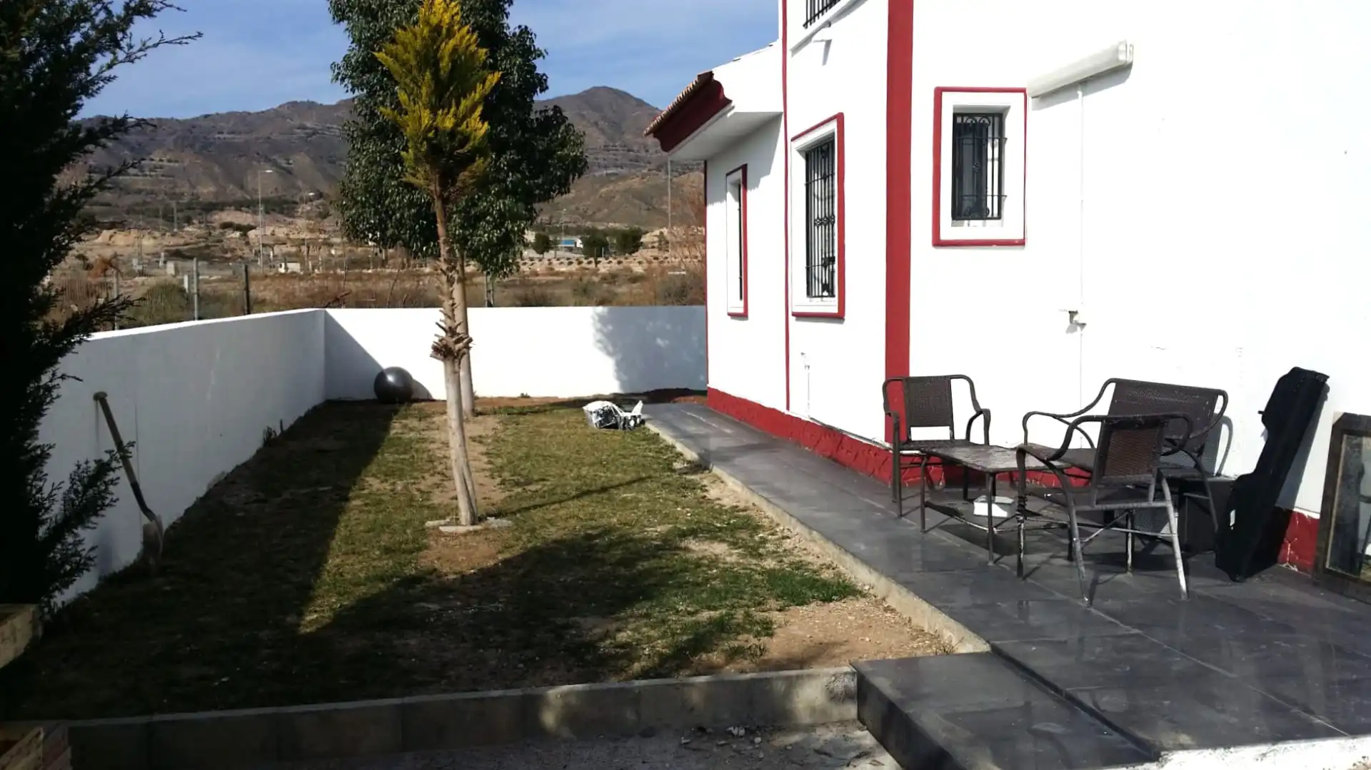 Terrasse von Haus oder Chalet zum Verkauf in Lorca mit Klimaanlage, Privatgarten und Terrasse