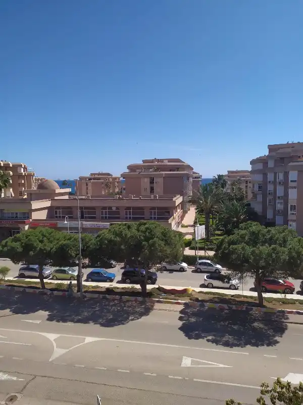 Vista exterior de Piso en venta en Torrox con Calefacción, Terraza y Amueblado
