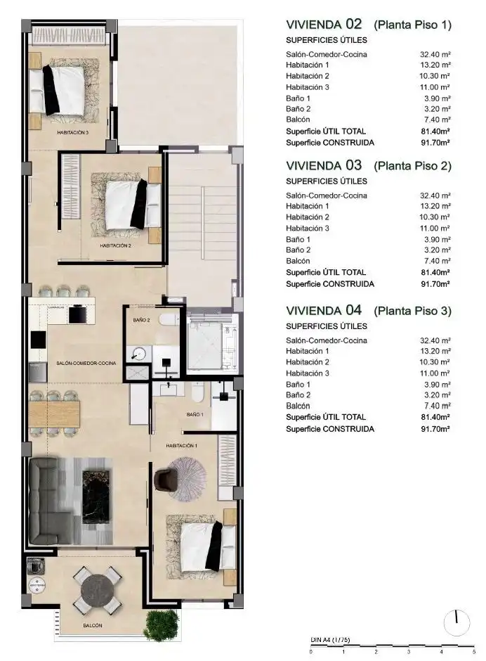 Flat for sale in Elche / Elx