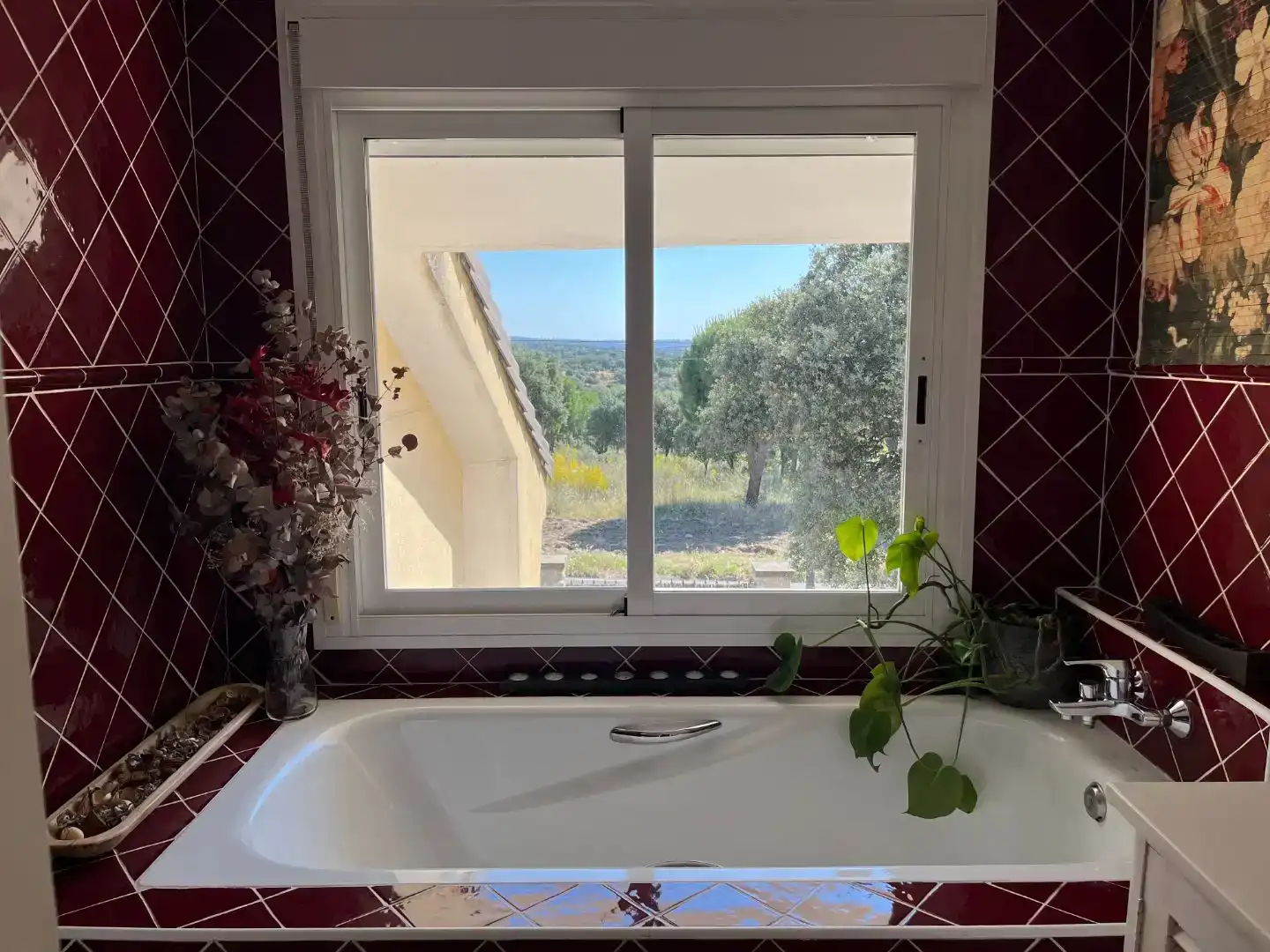 Bany de Casa o xalet en venda en Galapagar amb Aire condicionat, Jardí privat i Traster