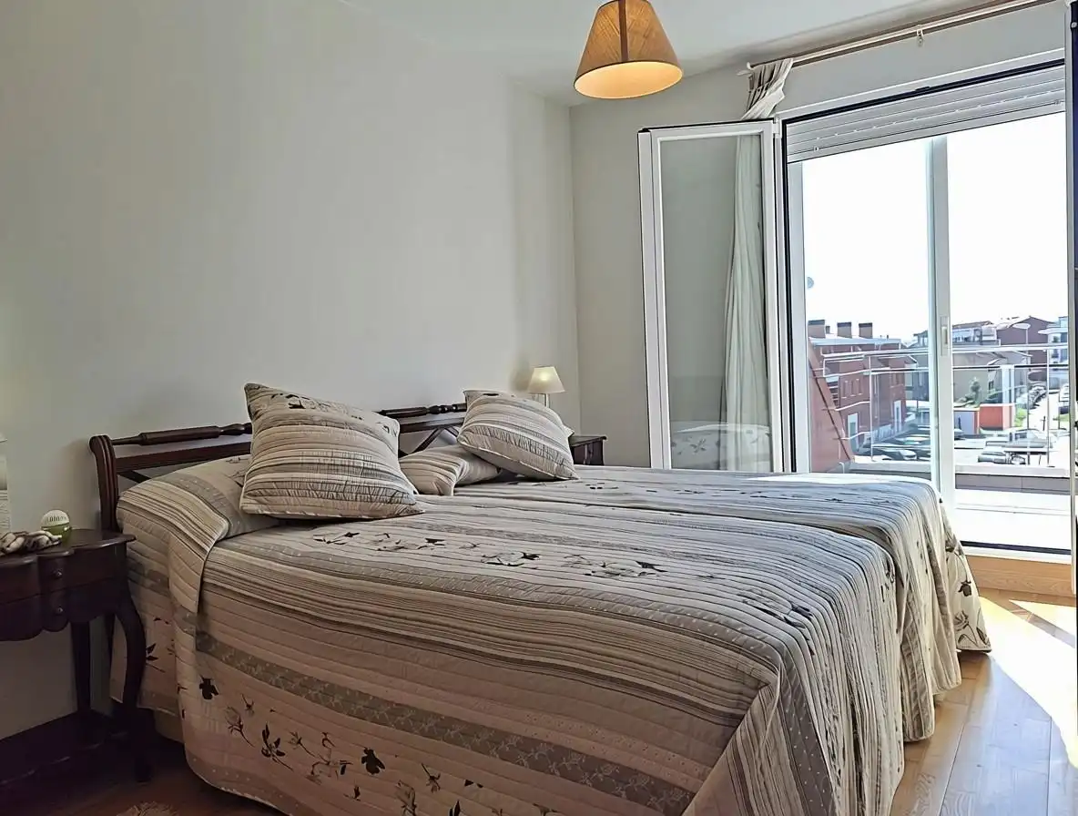 Bedroom of Flat for sale in Vilagarcía de Arousa  with Heating, Private garden and Terrace