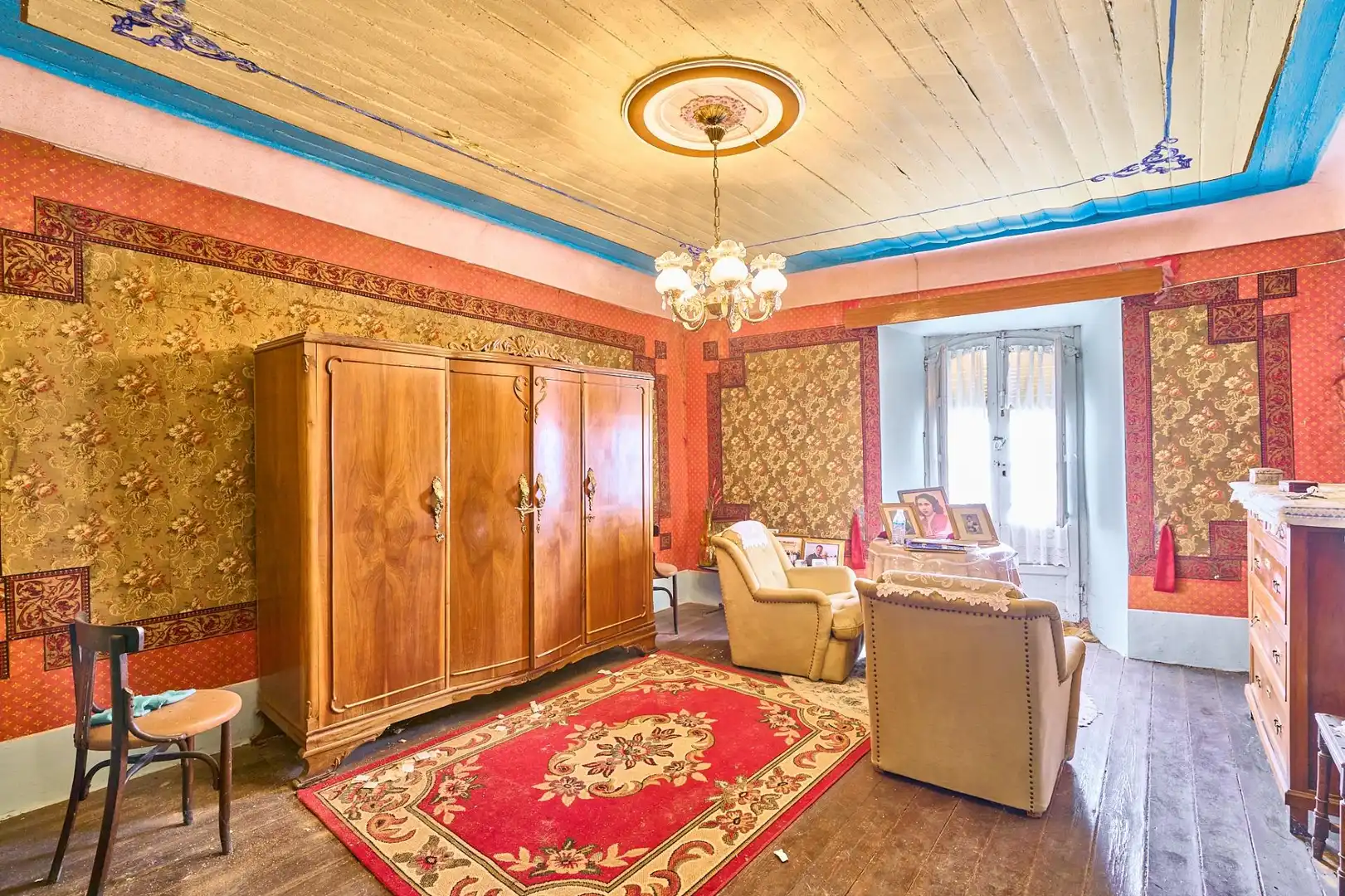 Sala de estar de Finca rústica en venta en La Maya  con Jardín privado, Terraza y Trastero