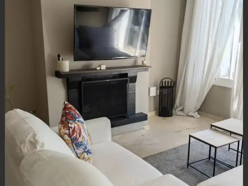 Sala de estar de Piso en venta en Marbella con Aire acondicionado, Piscina y Balcón