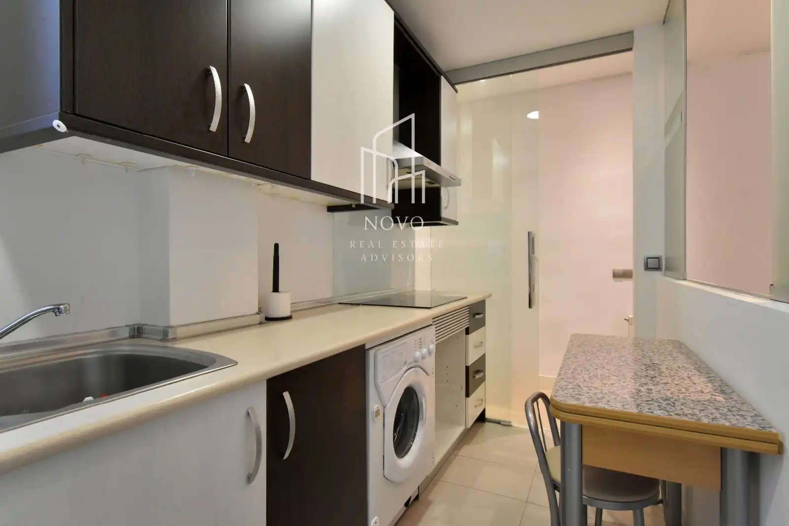 Küche von Wohnung zur Miete in Madrid mit Klimaanlage, Heizung und Terrasse