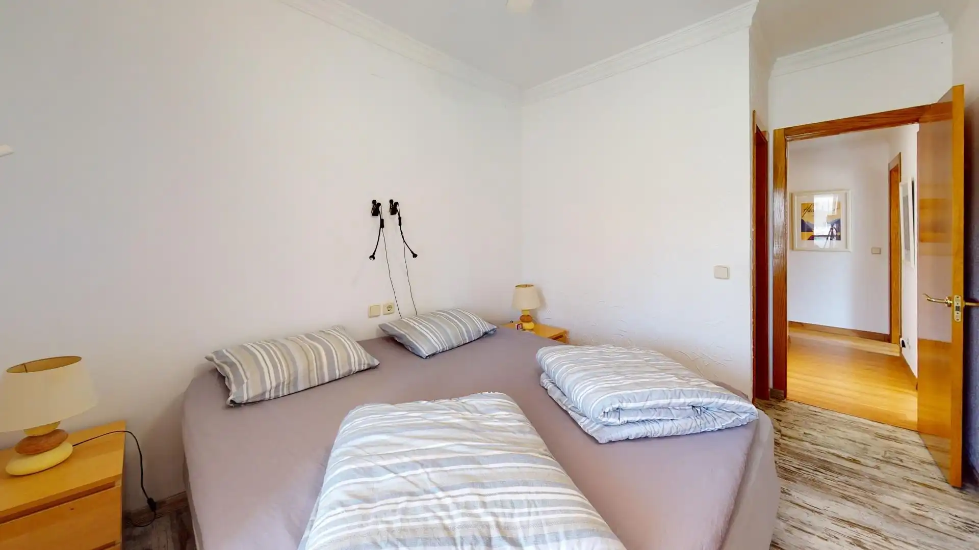 Schlafzimmer von Wohnungen zum Verkauf in L'Alfàs del Pi mit Klimaanlage, Privatgarten und Terrasse