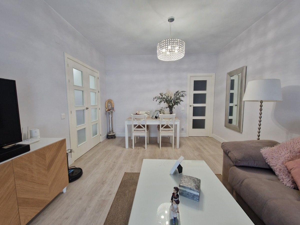 Sala de estar de Piso en venta en Moguer con Terraza