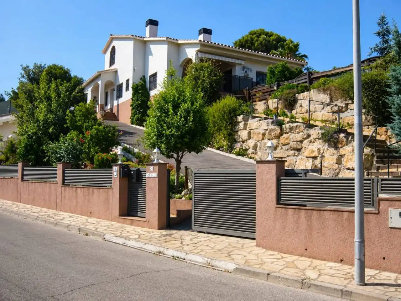 Vista exterior de Casa o chalet en venta en Caldes de Montbui con Aire acondicionado, Calefacción y Jardín privado