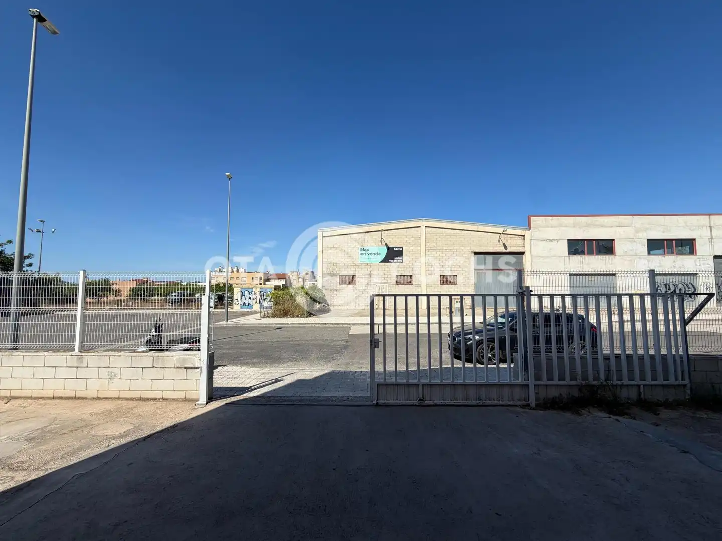 Exterior view of Industrial buildings for rent in Riudoms