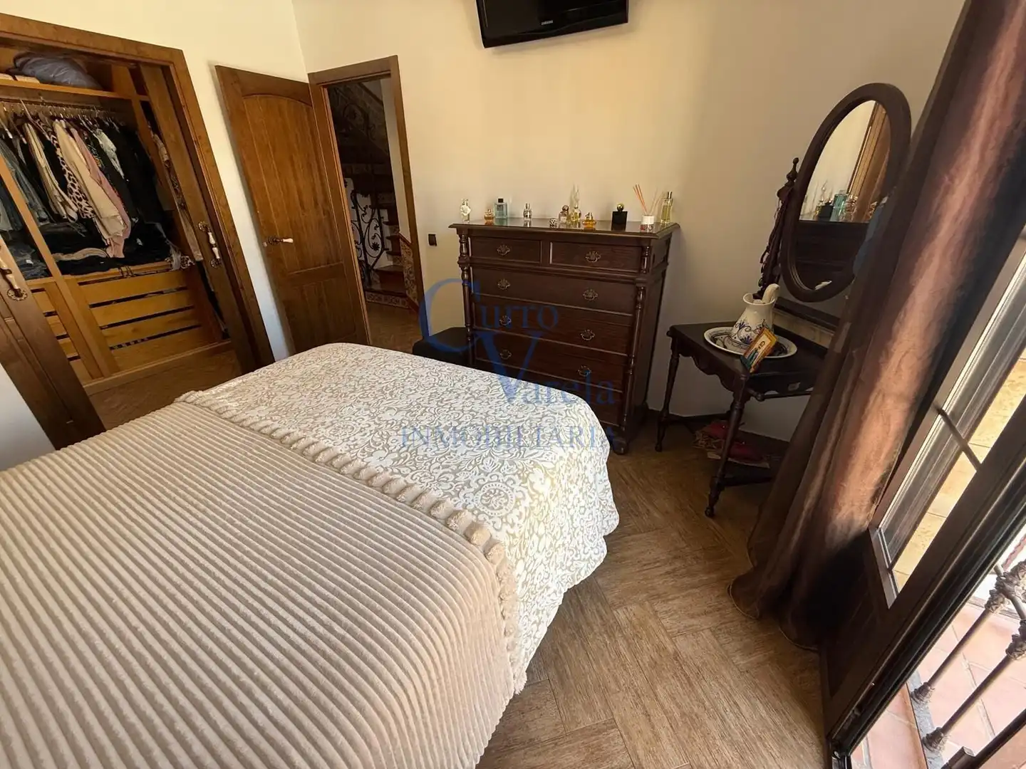 Schlafzimmer von Haus oder Chalet zum Verkauf in Dos Hermanas mit Klimaanlage, Heizung und Abstellraum