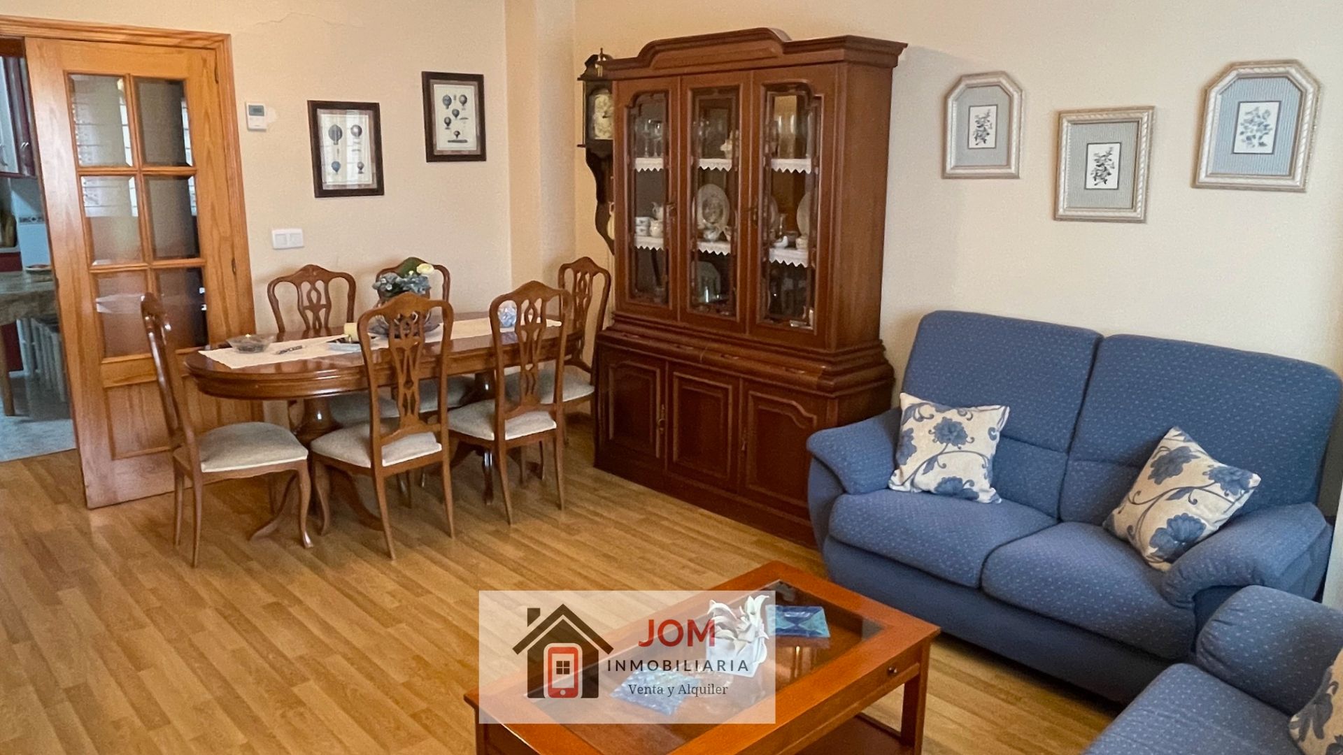 Dining room of Flat for sale in  Albacete Capital  with Heating, Parquet flooring and Storage room