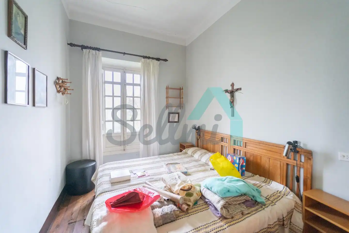 Dormitori de Casa o xalet en venda en Piloña amb Jardí privat, Parquet i Terrassa