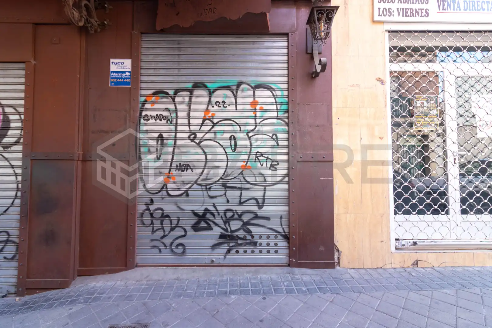 Vista exterior de Local de lloguer en Madrid