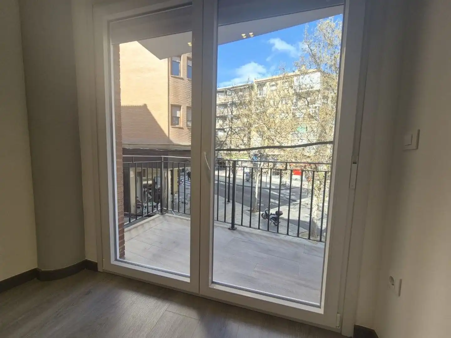 Balcony of Flat for sale in Zaragoza  with Air Conditioner, Heating and Terrace