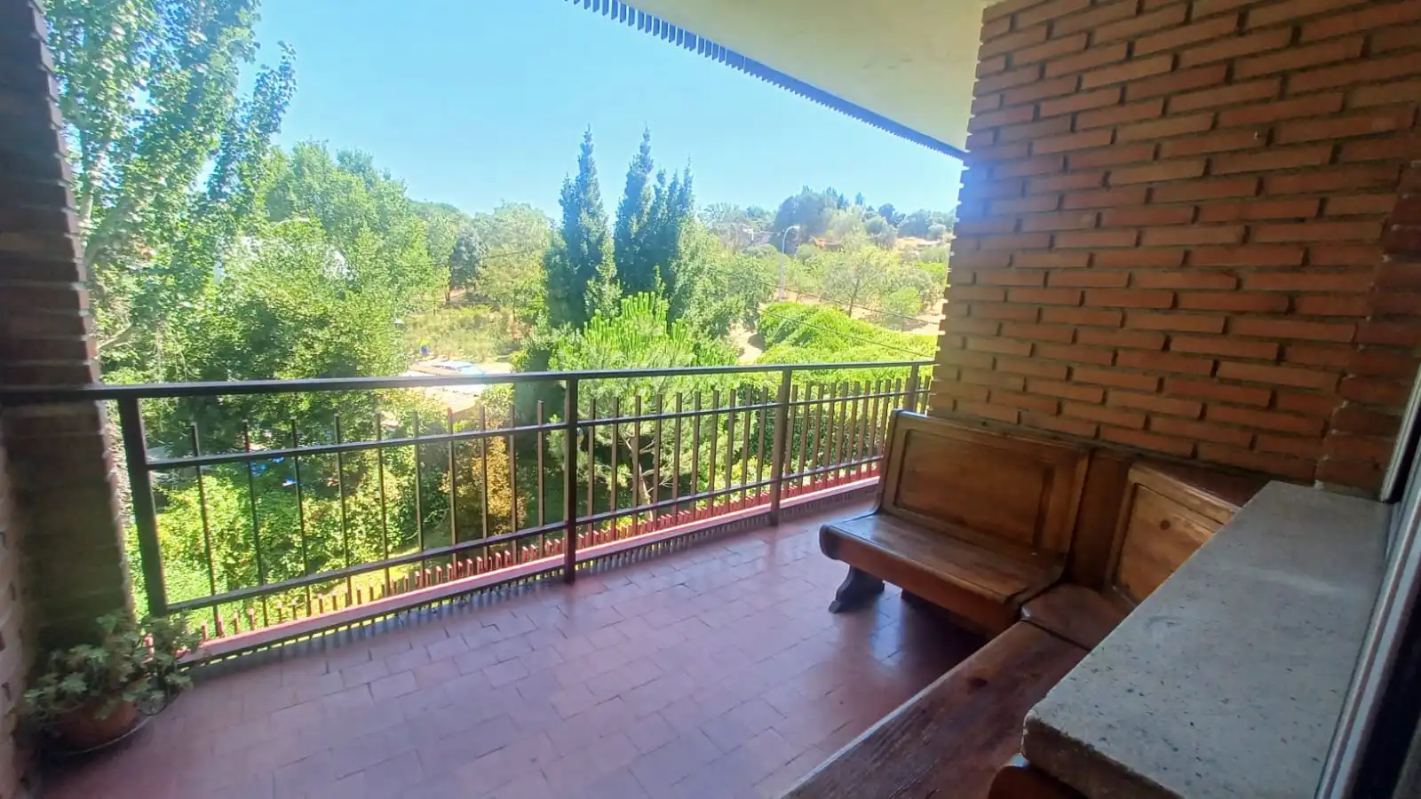 Terrasse von Wohnung zum Verkauf in Collado Villalba mit Heizung, Parkett und Terrasse