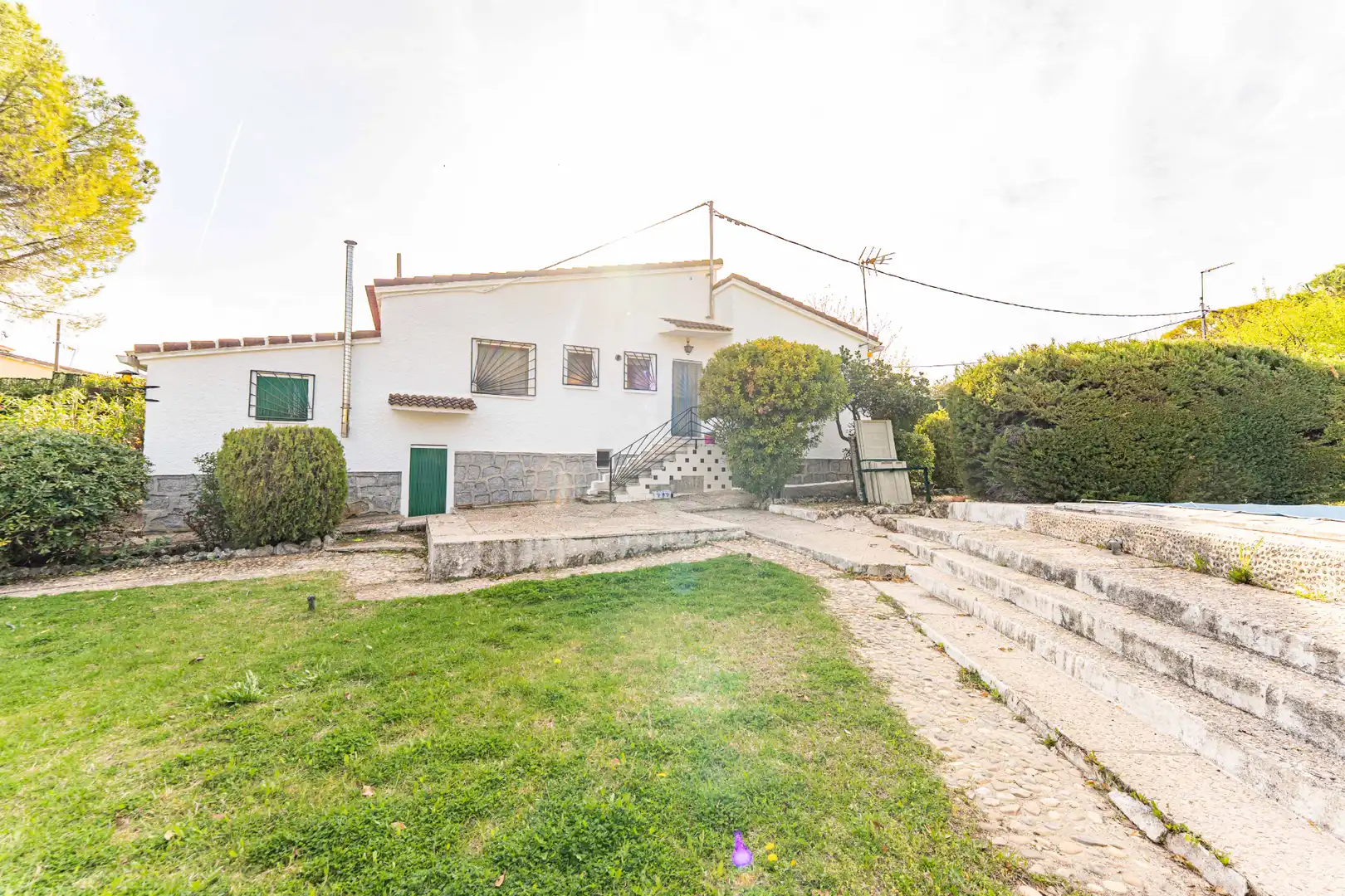 Vista exterior de Casa o chalet en venta en El Álamo con Calefacción, Trastero y Piscina
