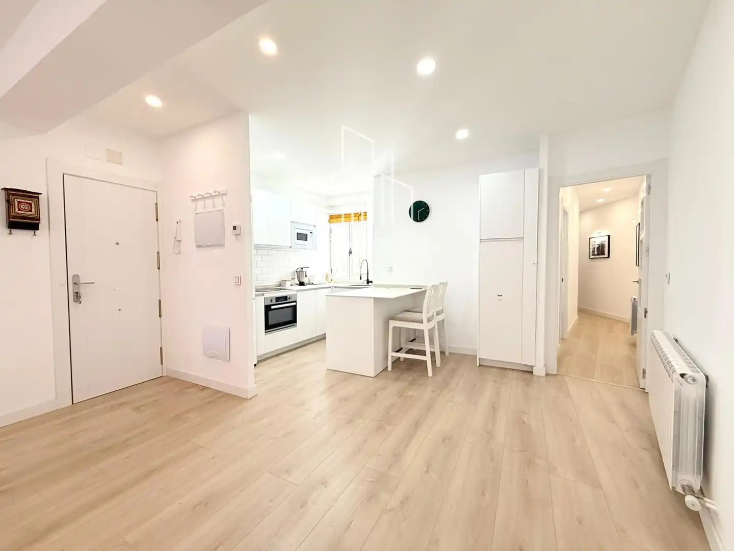 Kitchen of Flat for rent in Salamanca  with Heating, Terrace and Furnished