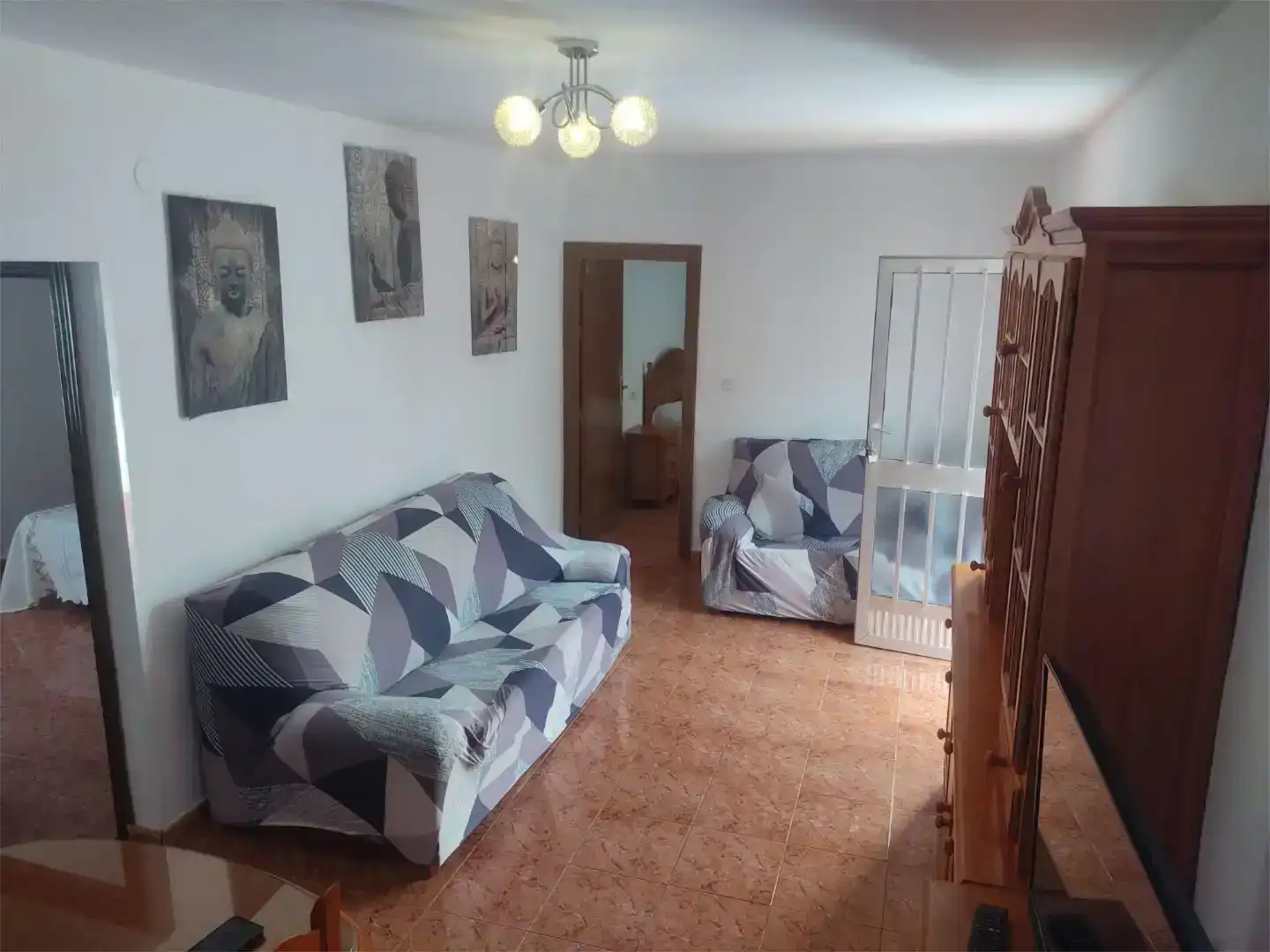 Sala d'estar de Pis en venda en Cómpeta