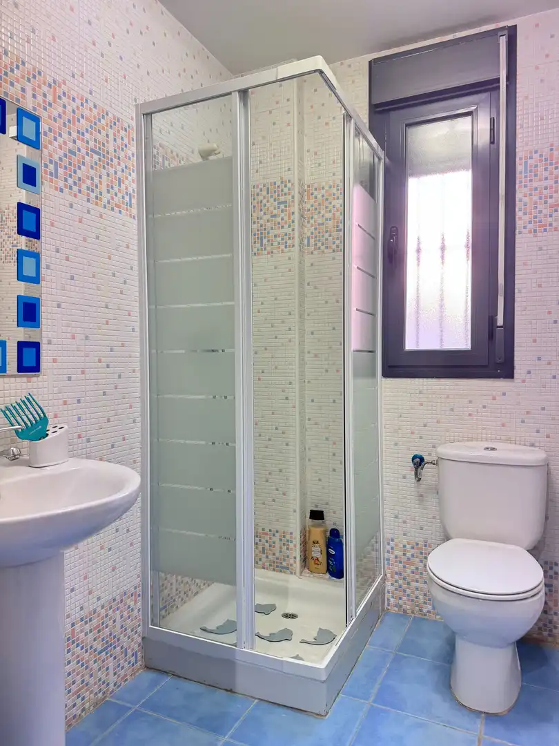 Baño de Casa o chalet en venta en Roquetas de Mar con Aire acondicionado, Jardín privado y Terraza