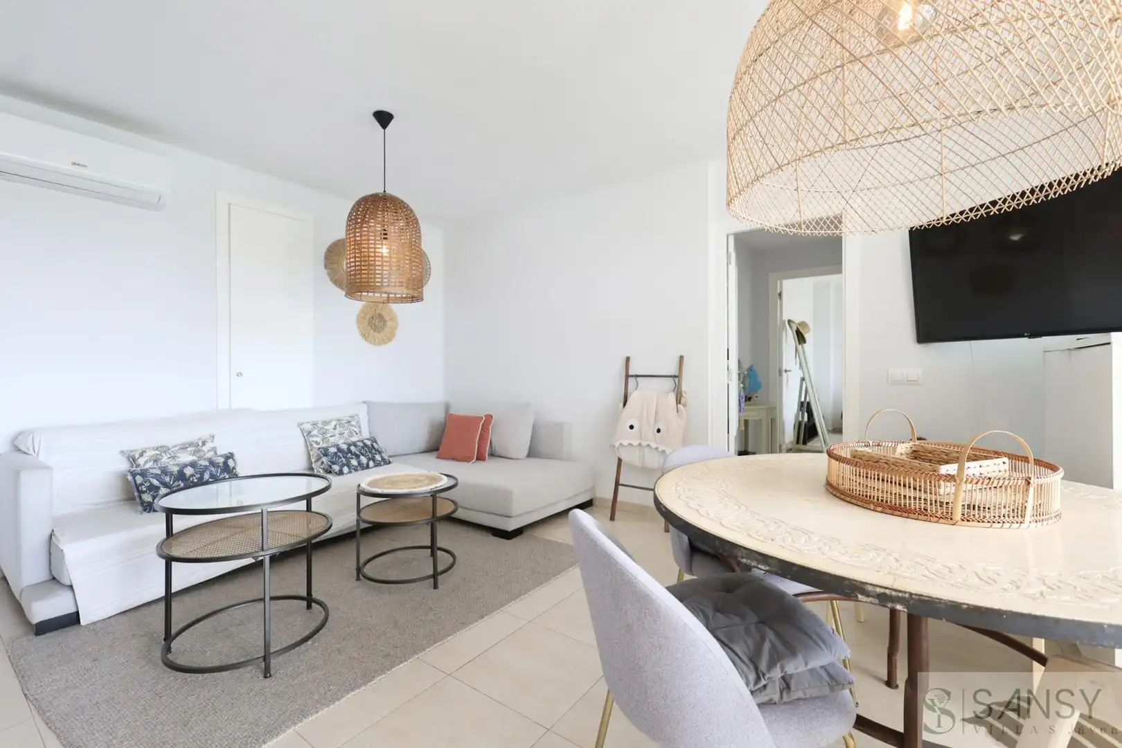 Living room of Flat for sale in Jávea / Xàbia  with Air Conditioner, Heating and Terrace