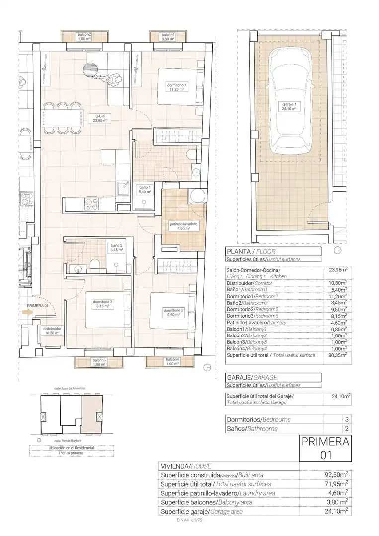 Apartment with lift for sale in Hondón de las Nieves / El Fondó de les Neus, imagen 2