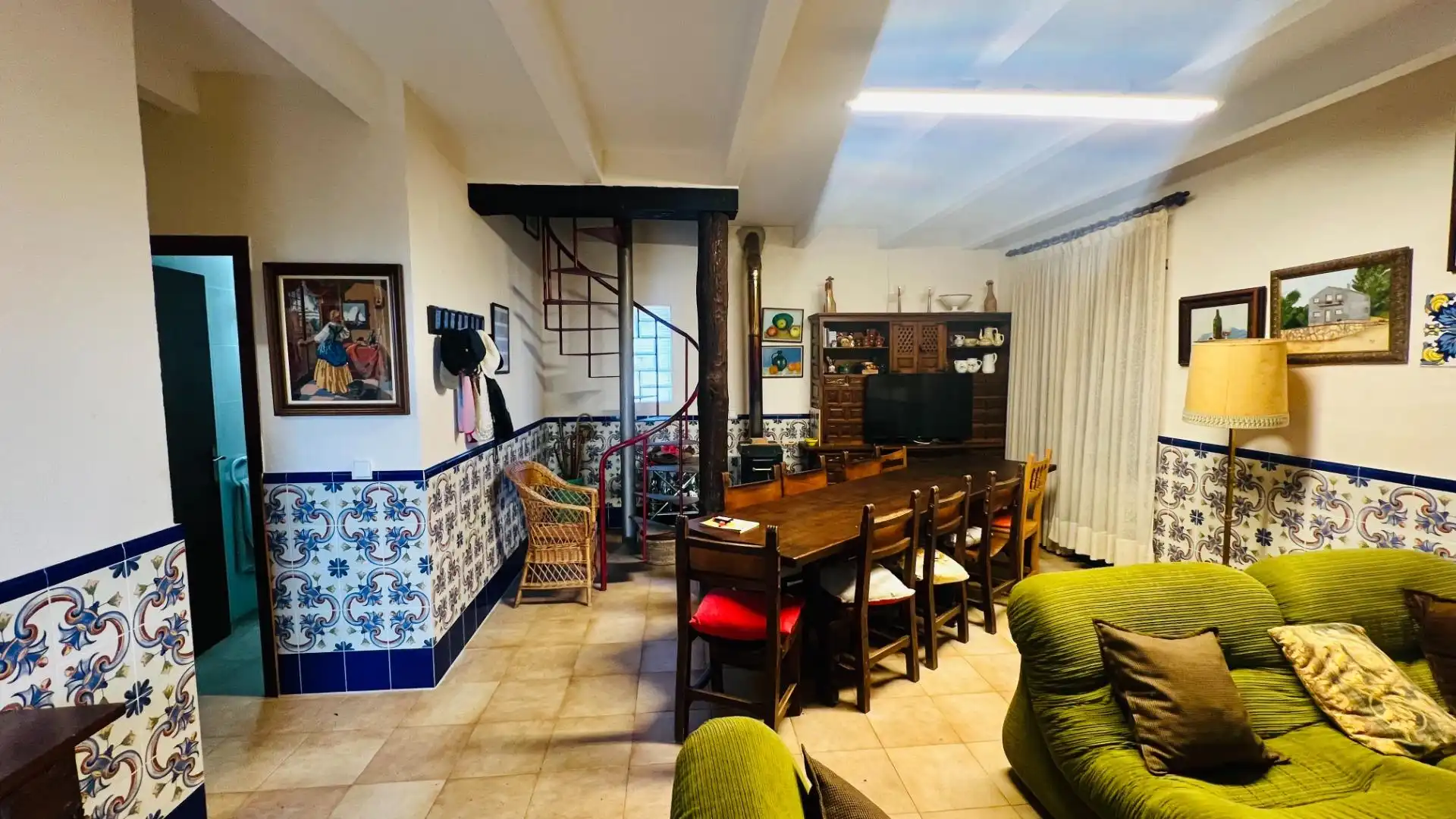 Dining room of Country homes for sale in Vandellòs i l'Hospitalet de l'Infant  with Swimming Pool, Furnished and Alarm