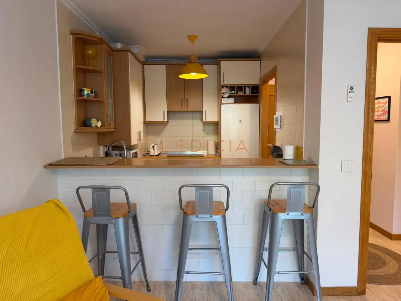 Küche von Wohnung zur Miete in Vigo  mit Heizung, Abstellraum und Möbliert