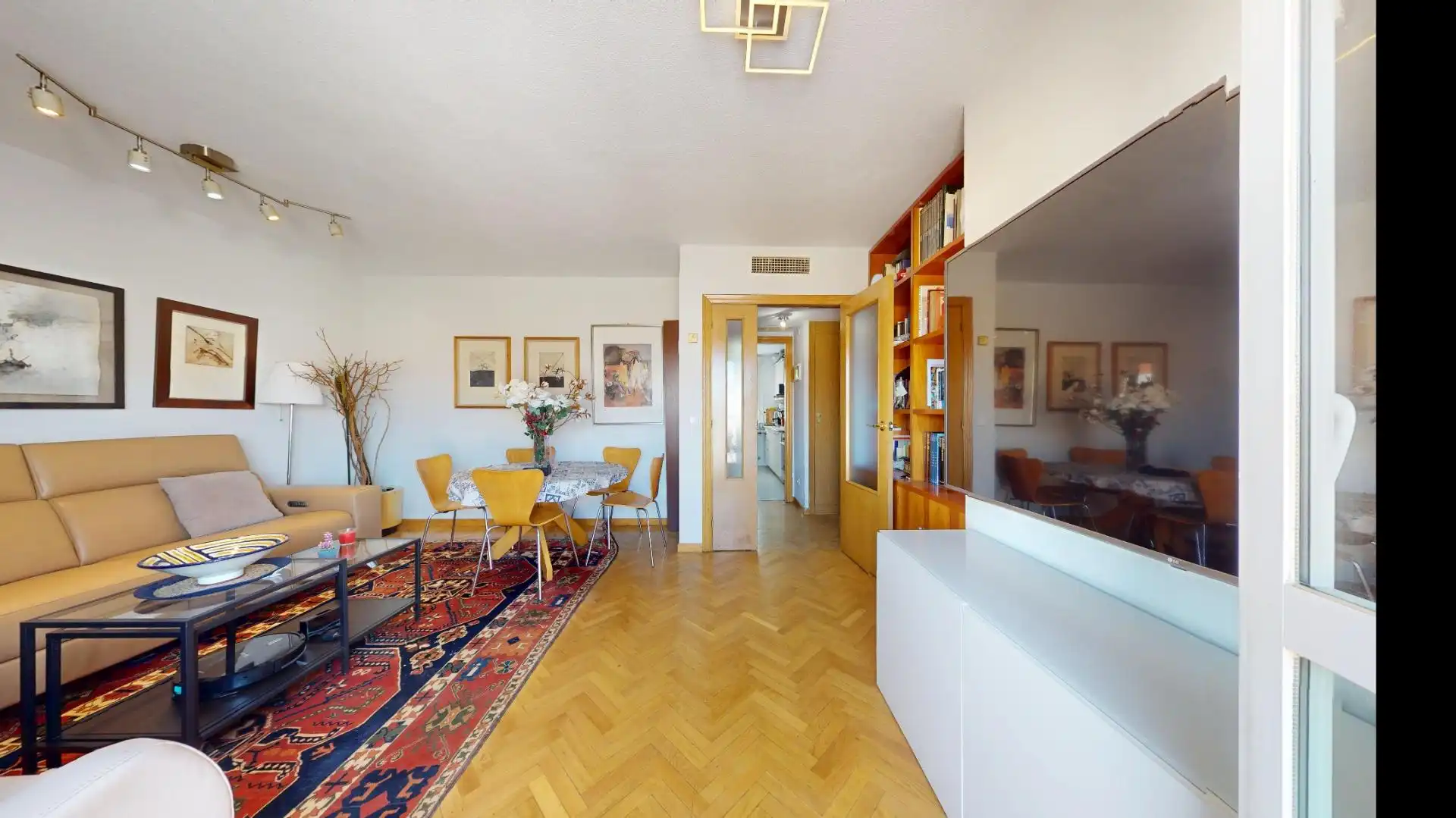 Living room of Attic for sale in Madrid  with Air Conditioner, Heating and Terrace