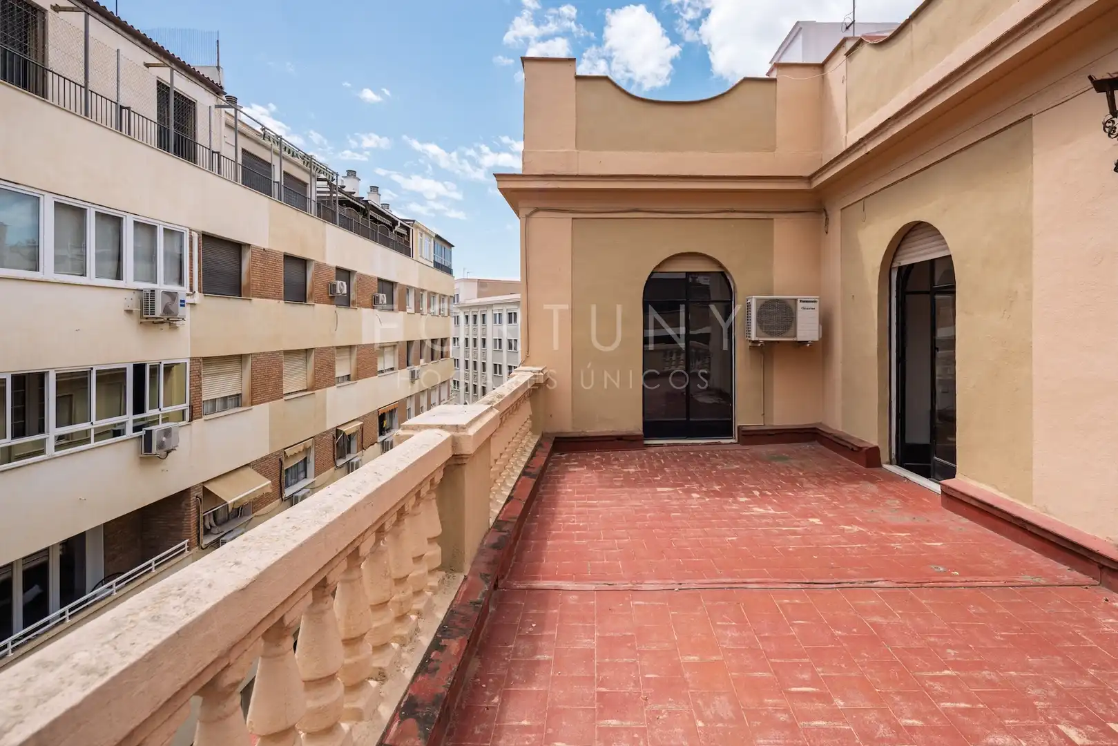 Terrasse von Dachboden zum Verkauf in Málaga mit Klimaanlage, Terrasse und Abstellraum