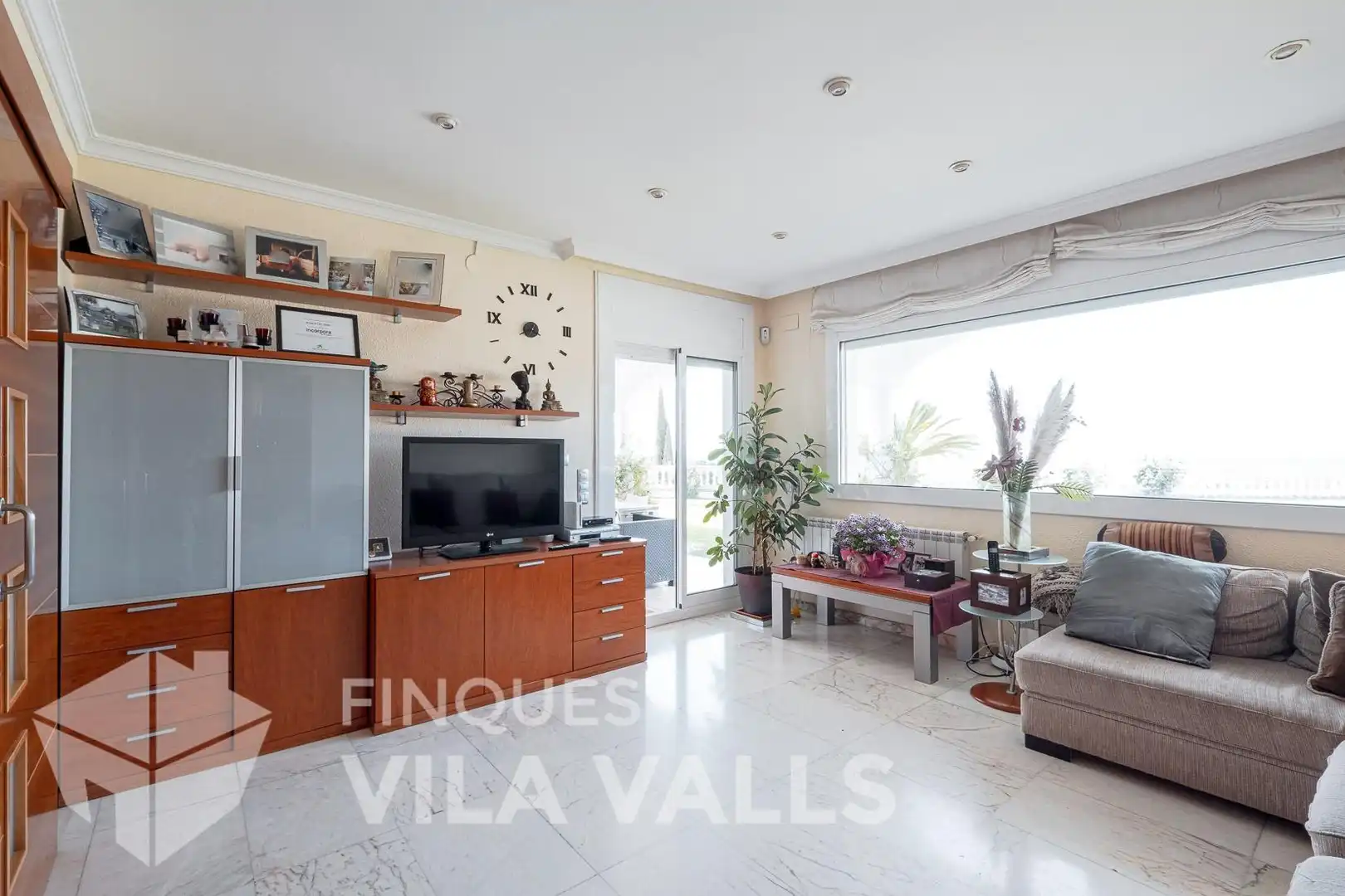 Sala de estar de Casa o chalet en venta en Caldes de Montbui con Aire acondicionado, Jardín privado y Terraza