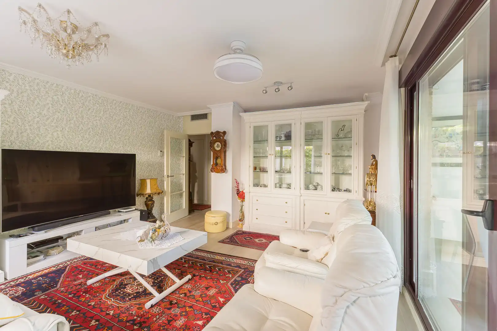 Sala de estar de Apartamento en venta en Boadilla del Monte con Aire acondicionado, Calefacción y Jardín privado