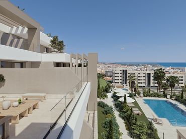 Apartament amb ascensor en venda a Estepona Pueblo