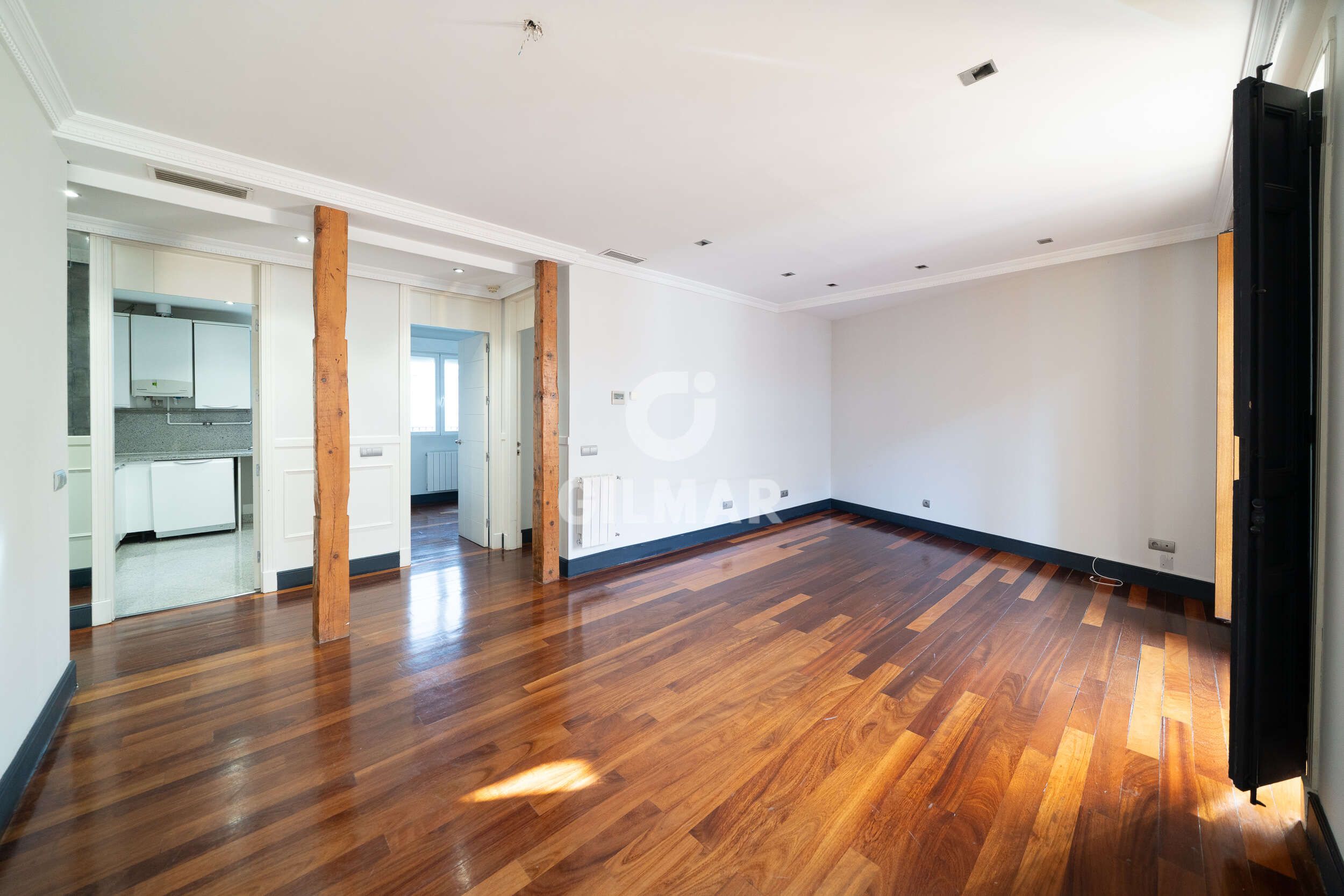 Bedroom of Flat for sale in  Madrid Capital  with Heating