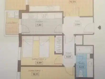 Wohnung zur Miete in Roquetas de Mar mit Klimaanlage, Privatgarten und Schwimmbad