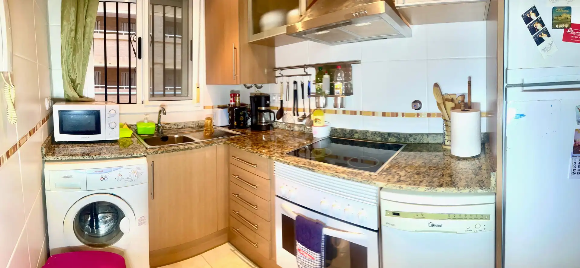 Kitchen of Flat for sale in Oropesa del Mar / Orpesa  with Air Conditioner, Heating and Terrace