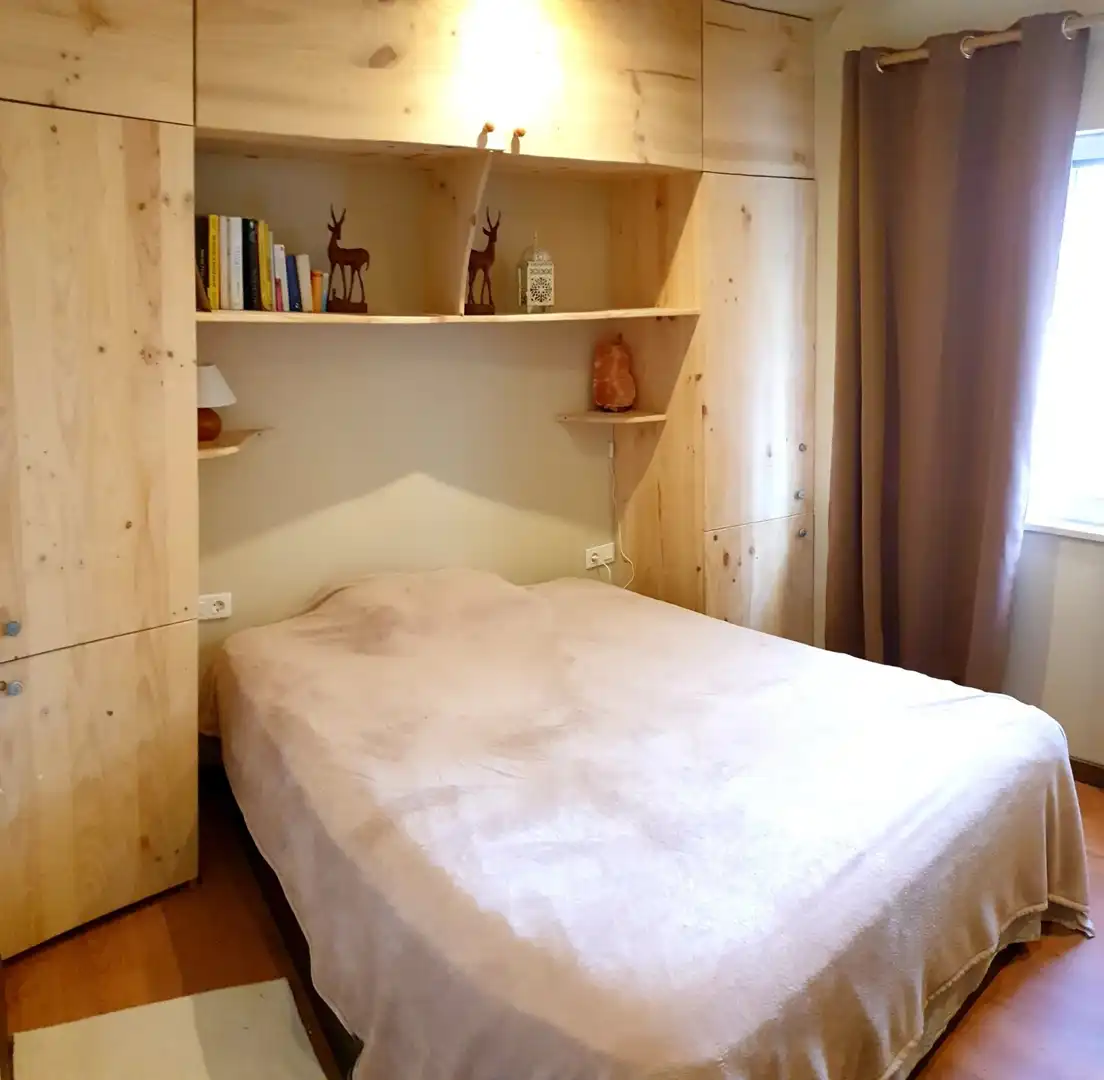Bedroom of Houses for sale in Calpe / Calp  with Air Conditioner, Heating and Private garden