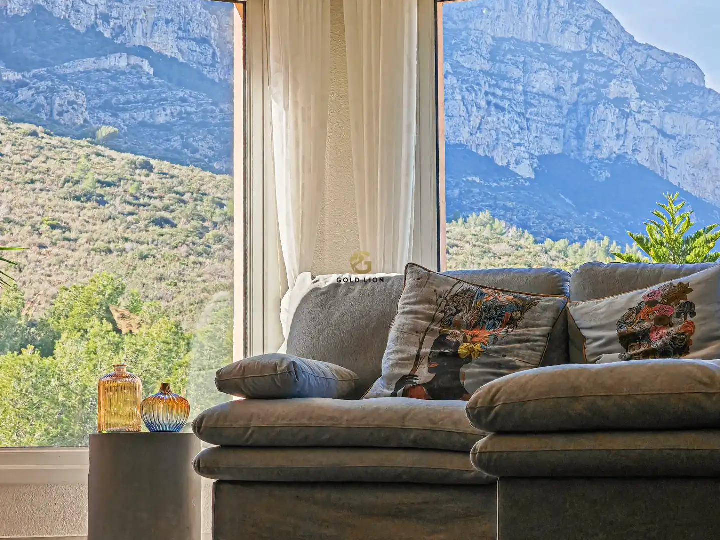 Living room of Houses for sale in Dénia  with Air Conditioner, Heating and Private garden