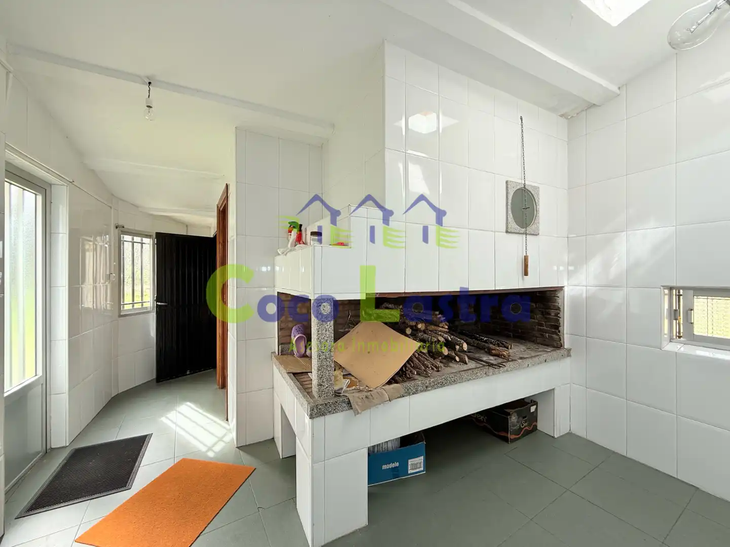 Cocina de Casa adosada en venta en Nava de Francia con Calefacción, Jardín privado y Terraza