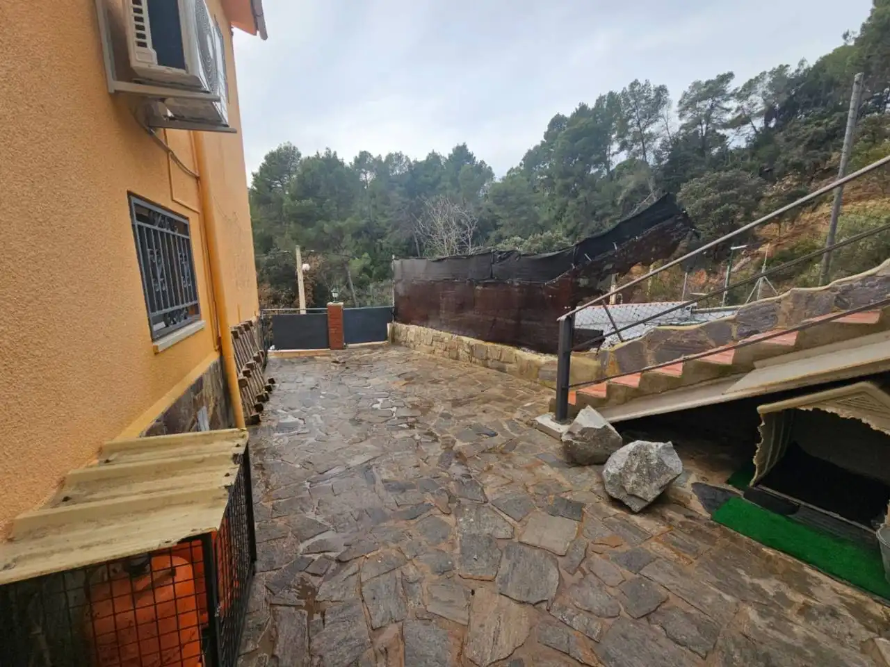 Terrassa de Casa o xalet en venda en Rubí amb Aire condicionat, Calefacció i Jardí privat