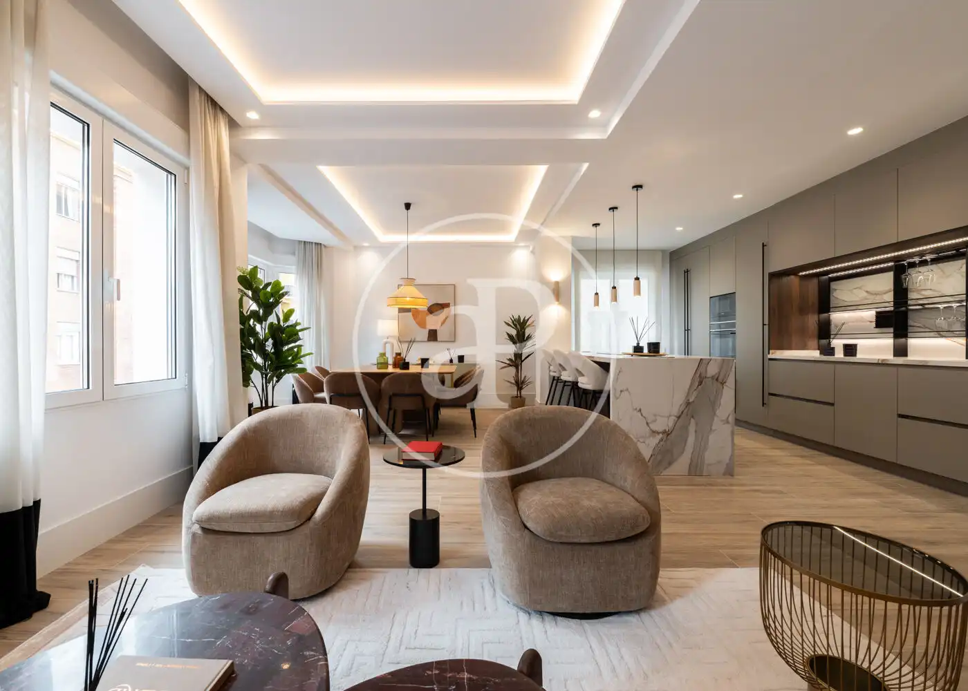 Sala de estar de Piso en venta en Madrid con Aire acondicionado y Calefacción